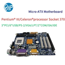 Розетка 370 процессор Промышленная материнская плата с 3* PCI ISA AMR