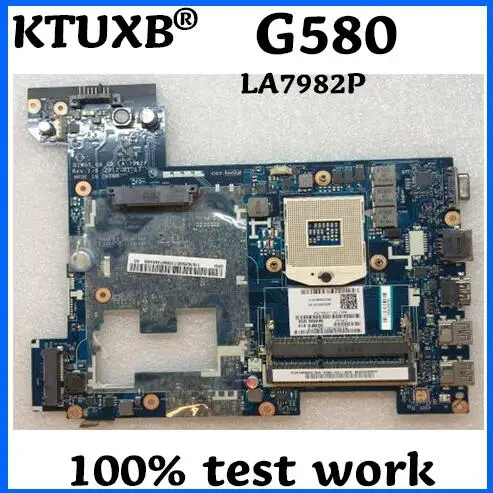 

KTUXB QIWG5-G6-G9 LA7982P motherboard for Lenovo G580 notebook motherboard PGA989 HM76 DDR3 100% test work