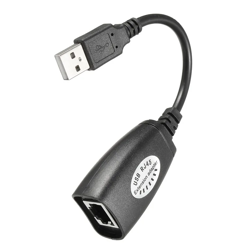 1 комплект USB 2 0 к CAT5E CAT6E RJ45 LAN модем удлинитель адаптер кабель для веб камеры