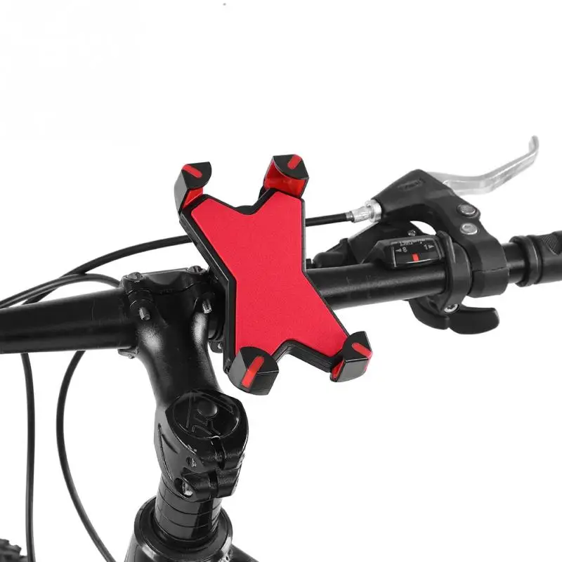 

Bicycle Phone Holder Cycling Bracket Mount Road Bike Handlebar Mobile Phone Holder 360 Degree Rotation Bike GPS Mount Bracket