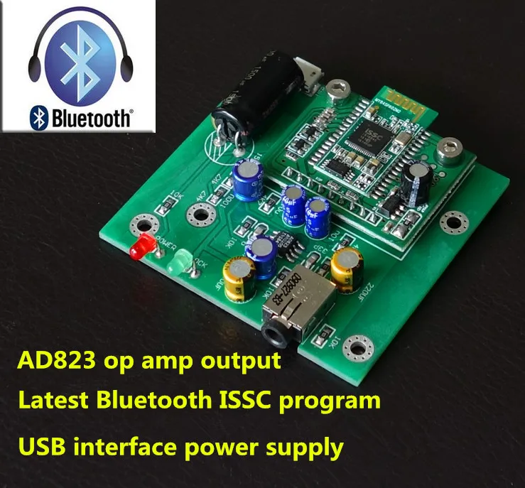 

Новый ISSC AD823 USB питание 4,0 HIFI Bluetooth усилитель плата