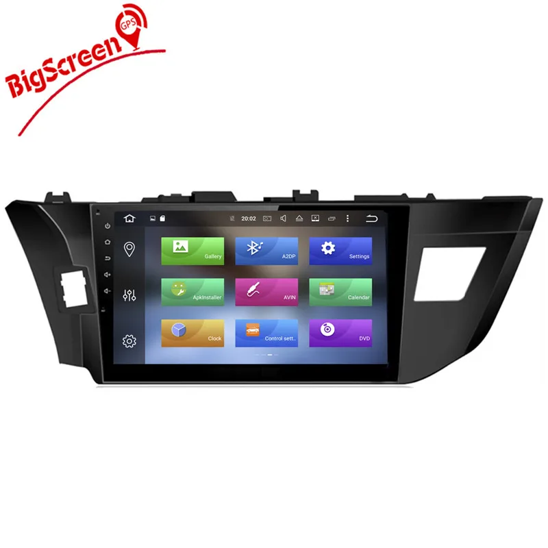 Discount 10.2 Inch the Newest Android 8.0 7. 1 Car No DVD Player GPS Navigation For Toyota Corolla 2014-2016 Stereo Headunit WIFI Setnav 3