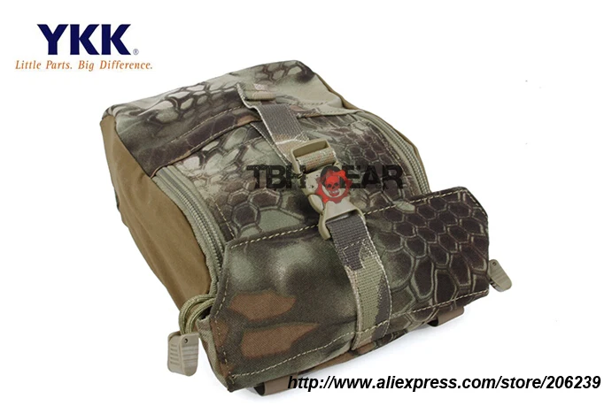 TMC 9x7x3 GP Pouch Kryptek Mandrake MOLLE General Purpose Utility Pouch Smart Pouch Free shipping SKU12050036