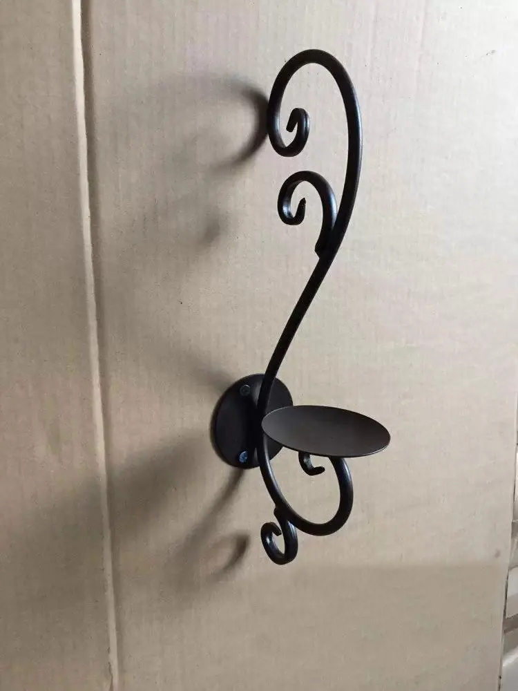 Iron candle holder home decoration metal candle stand Vintage Finish Wall mount Candle stick entryway Home Accents Flat Iron Iron candle holder home decoration metal candle stand Vintage Finish Wall mount Candle stick entryway Home Accents Flat Iron