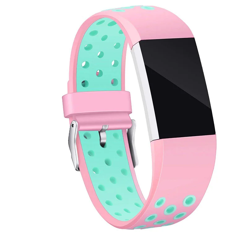 

Tschick for Fitbit Charge 2 Bands, Wristband Adjustable Comfortable Soft Silicone Replacement Band for Fitbit Charge 2 Fitness