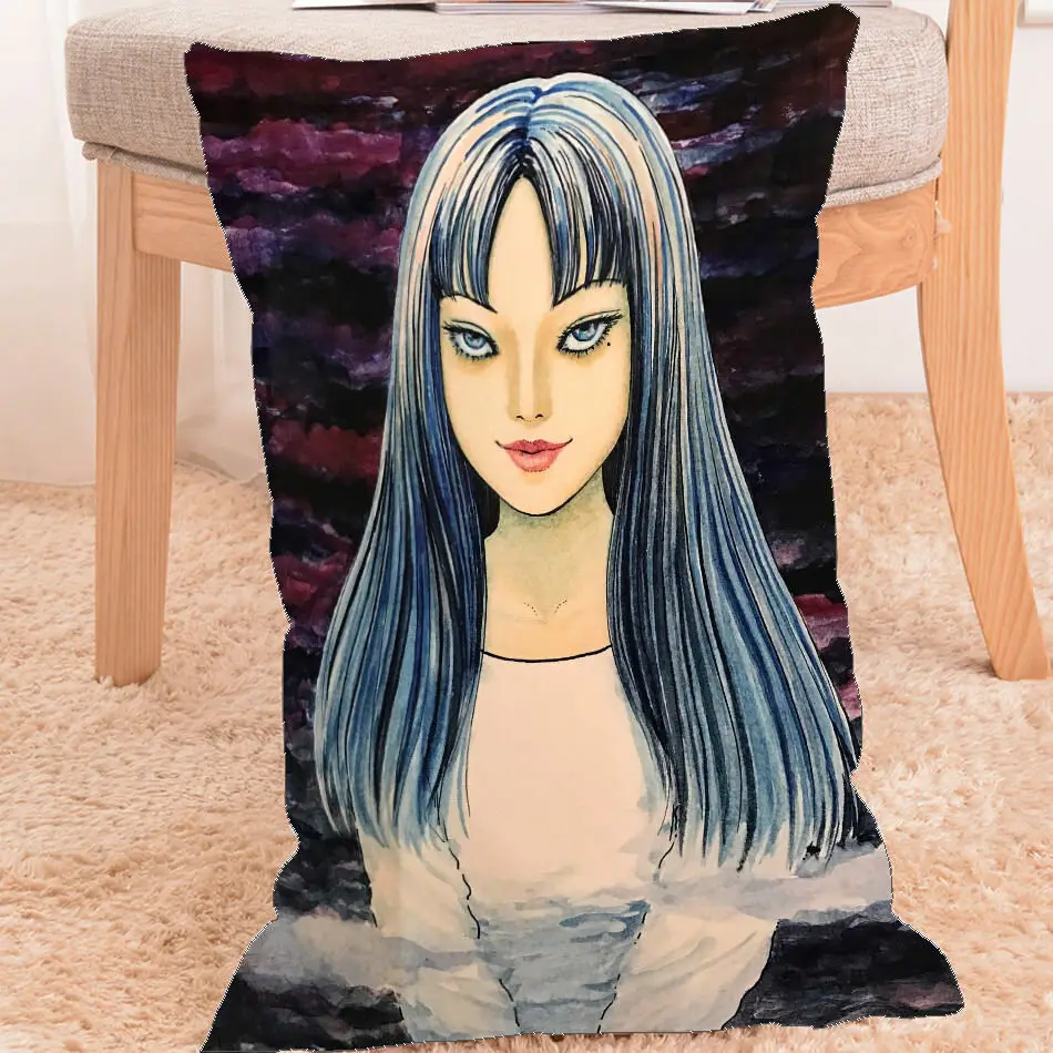 Junji Ito ужас другое лицо Tomie Двусторонняя наволочка Dakimakura | Дом и сад