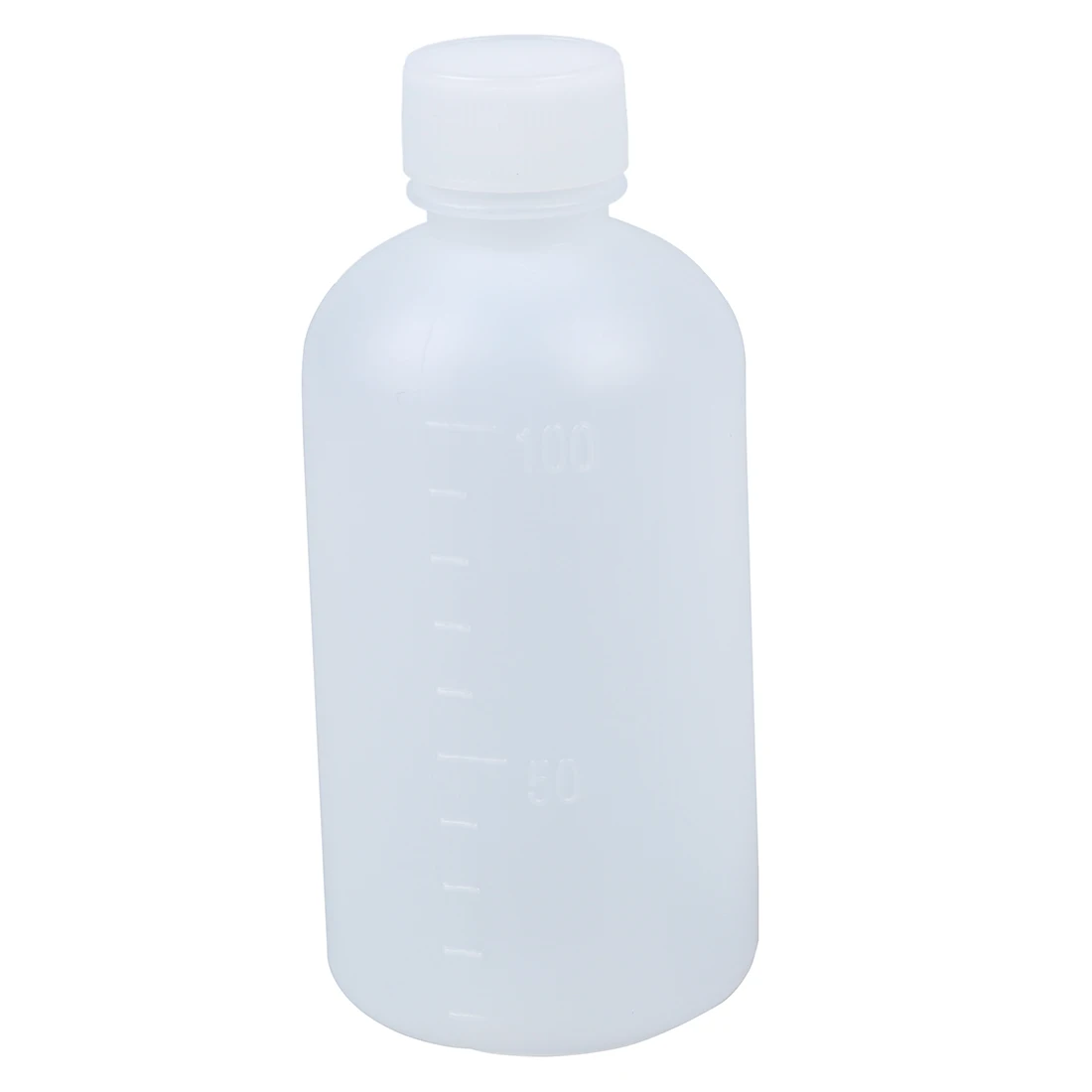 100 мл прозрачный пластиковый цилиндр в форме химического агента бутылка 2 шт