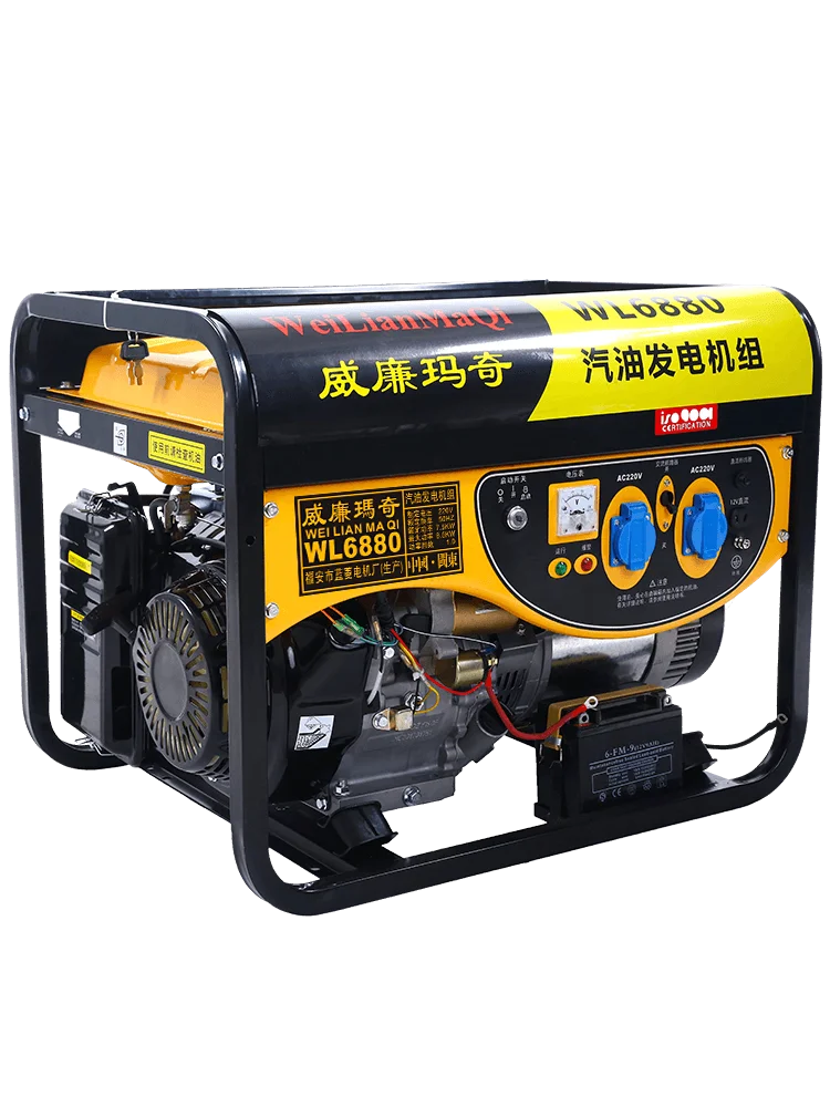 

3KW/5.5KW/6.5KW/8Kw gasoline generator 220V single-phase three-phase automatic household small engine