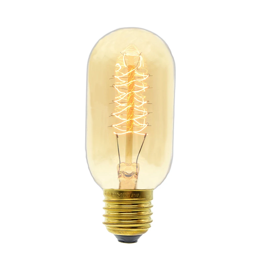 40 Вт/60 W 220V E27 Edison светильник шарик из углеродистой стали катод Эдисон Ретро Винтаж можно использовать энергосберегающую лампу или светодиодную лампочку) ST64/ST58/A19/T45/G80/G95/G125/T300