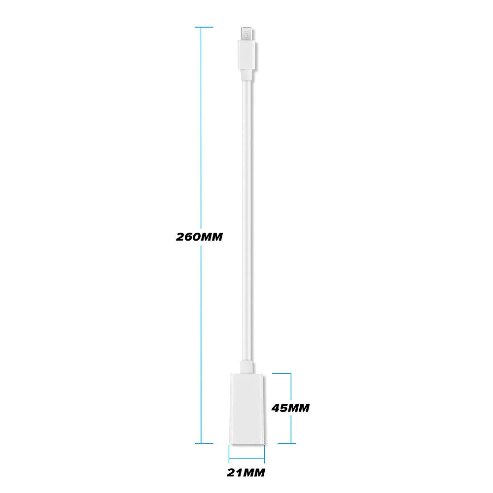 Кабель-адаптер Mini display port Thunderbolt DP к HDMI Кабель-адаптер для Apple Computer Projecter STB