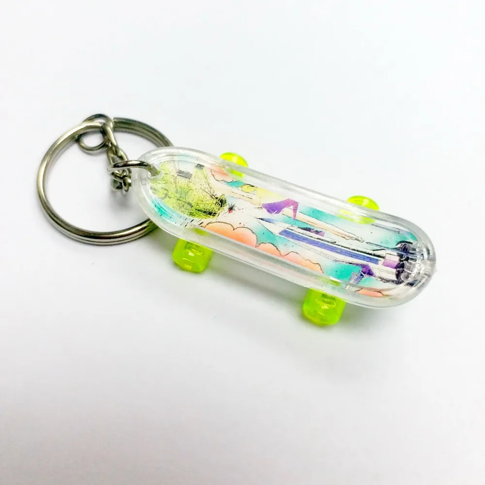 mini skateboard key chain 6g  W3