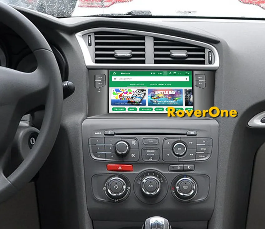 Flash Deal RoverOne Android 8.0 Car Multimedia System For Citroen C4 C4L DS4 Radio Stereo DVD GPS Navigation Media Music Player PhoneLink 2