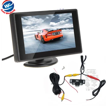

7LED 170 degree Wide Angle Car Rearview Backup reversing Camera 4.3" TFT LCD Monitor HD Car Monitor