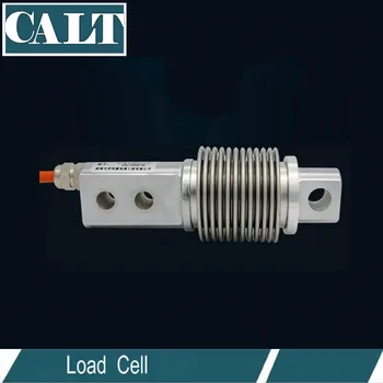 Online Metal Bellows Type Load Cell 1 Ton Corrugated Tube Weighing Sensor Use For Belt Scales, Hopper Scales, Platform Scales