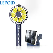 LEPOID мини портативный вентилятор перезаряжаемый карманный аккумулятор работает Банк питания вентилятор для путешествий кемпинга офиса