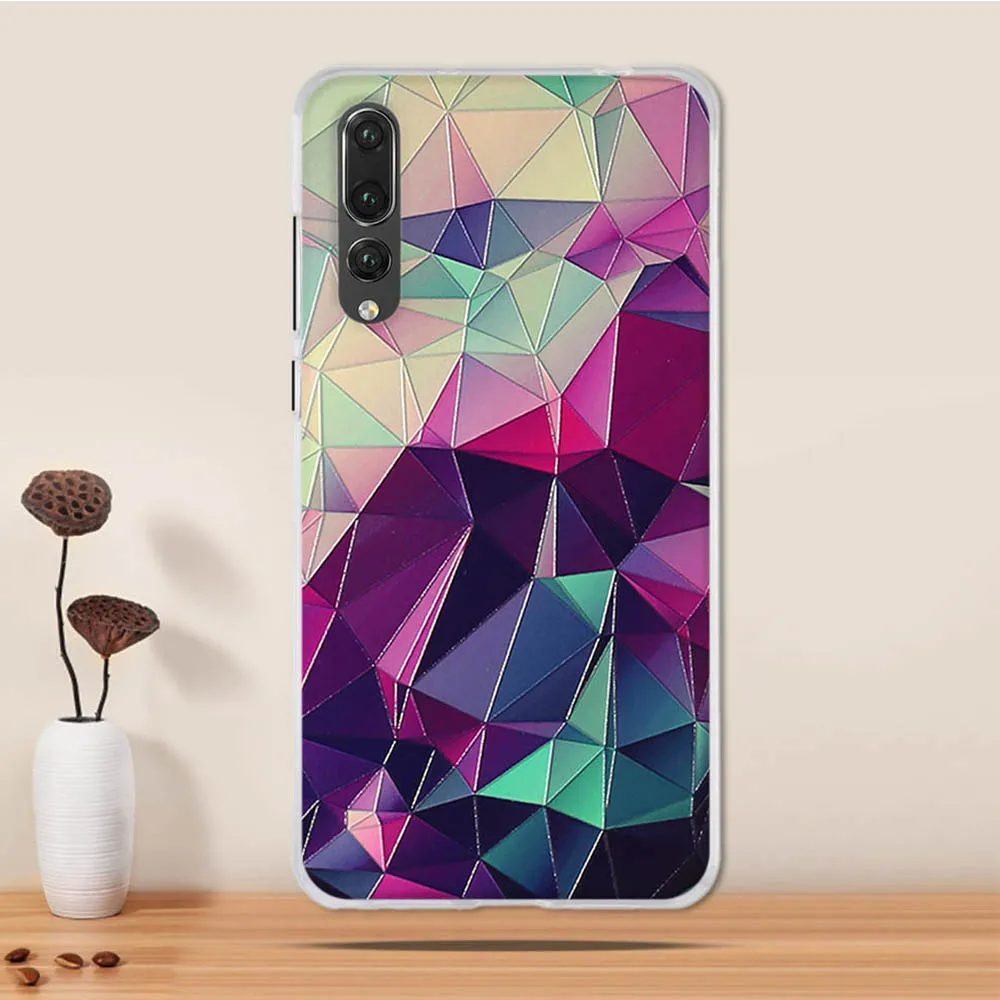 Чехол для телефона Huawei P20 Pro мягкий силиконовый чехол накладка с милым котом Plus