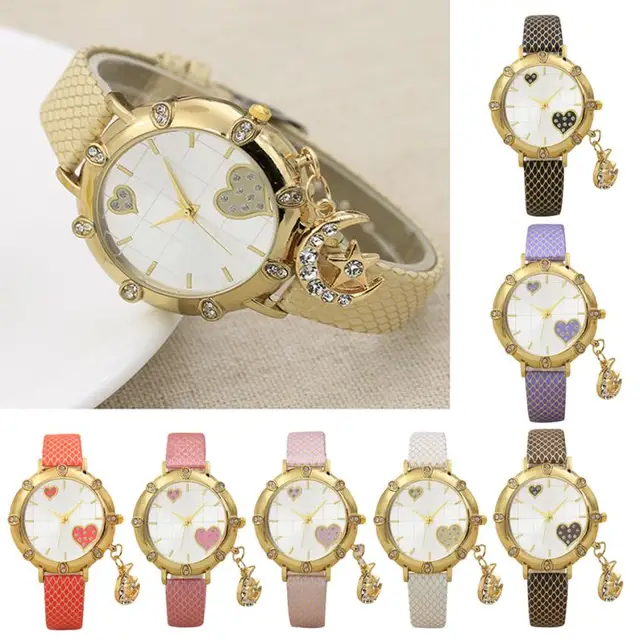 Fashion Color Strap Digital Dial Leather Band Quartz Analog Wrist Watches ladies Fashion Color Strap Digital Dial Leather Band Quartz Analog Wrist Watches ladies