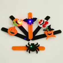 Pat круг с подсветкой Хэллоуин флэш-кольцо для рук кружок светящиеся украшения