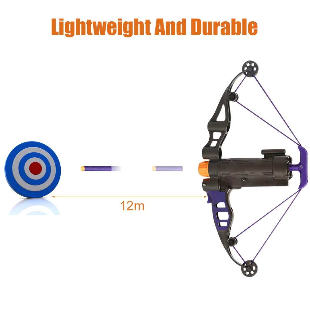 Игрушка спортивный лук стрела набор игрушек для детей с 6 дартс пены дети Спорт на открытом воздухе игрушки для мальчиков день рождения год подарки