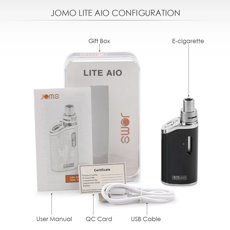 Оригинальный набор для электронной сигареты Lite Aio 1300 мАч 40 Вт|electronic cigarette mod kits|mod
