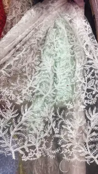 

beautiful yaking-11.1208 Nigerian fabric for party dress new African embroidered lace fabric