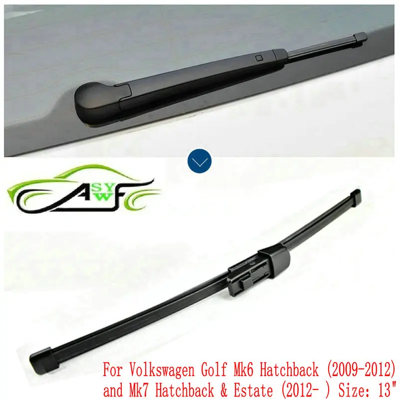 Car Rear Wiper Blade For Volkswagen Golf Mk6 Hatchback (20092012) And Mk7 Hatchback & Estate