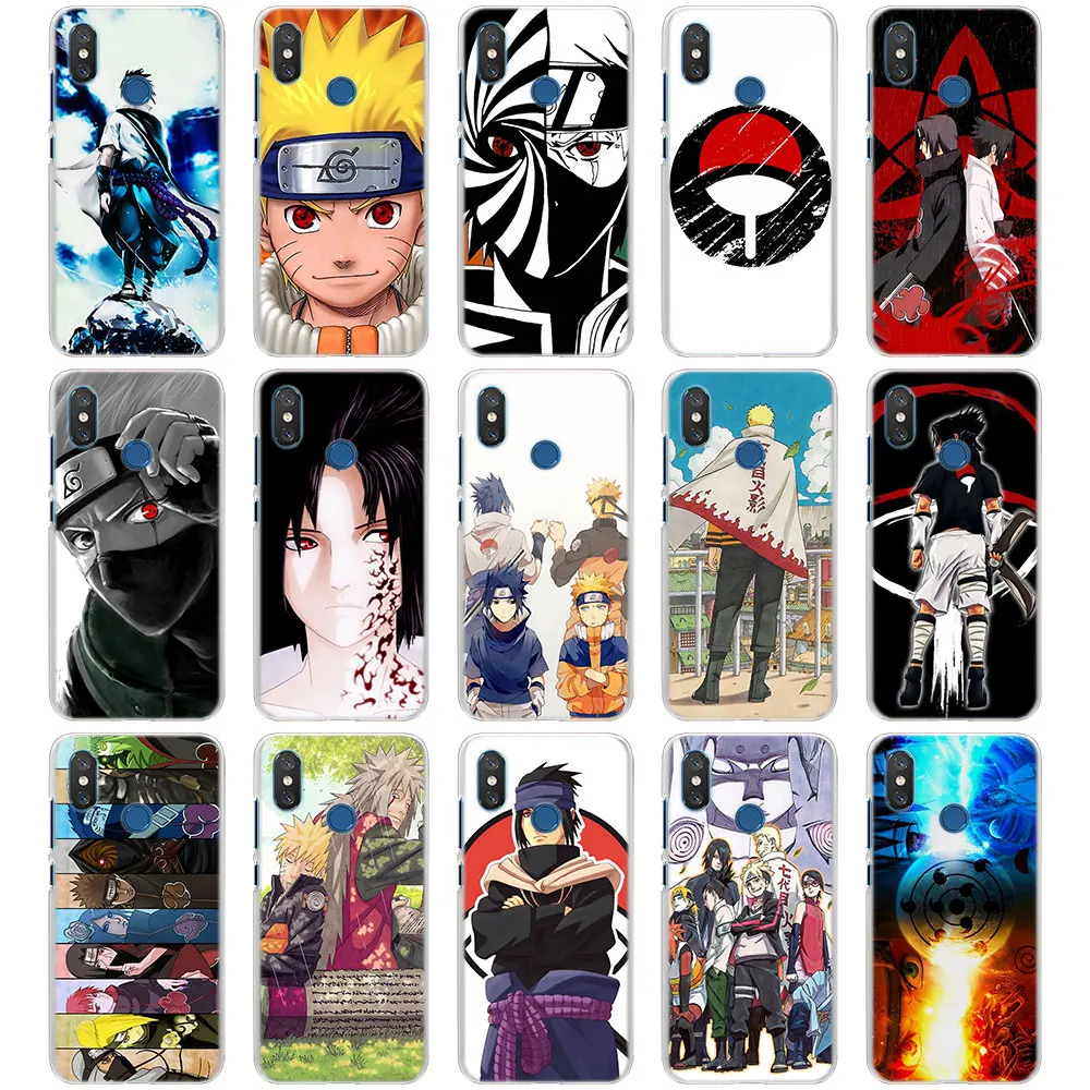 

naruto vs tachi Uchiha Phone Case for Xiaomi Redmi Note 4X 5 6 Note 7 6A S2 Mi A1 A2 8 Lite Hard PC Phone Case Cover