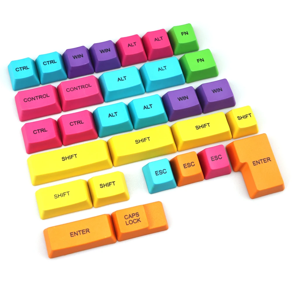 Pbt dsa клавишная крышка OEM keycap краситель субкровать красочные брелки модификатор для diy игровая механическая клавиатура Вишневый переключатель