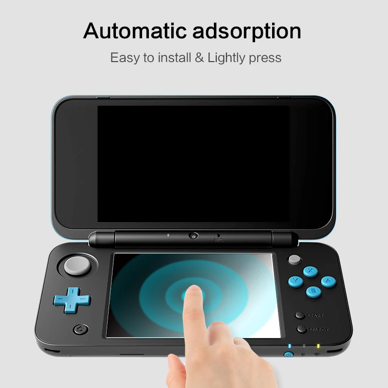 Защитная пленка из закаленного стекла DATA FROG 2 шт. для Nintendo New 2DS XL/LL|Защита экрана| |