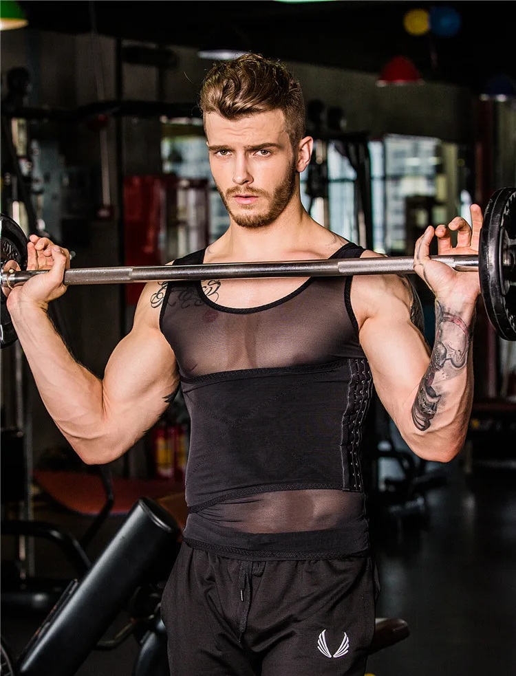 man tank top corset for weight loss waistcoat for men girdle abdomen