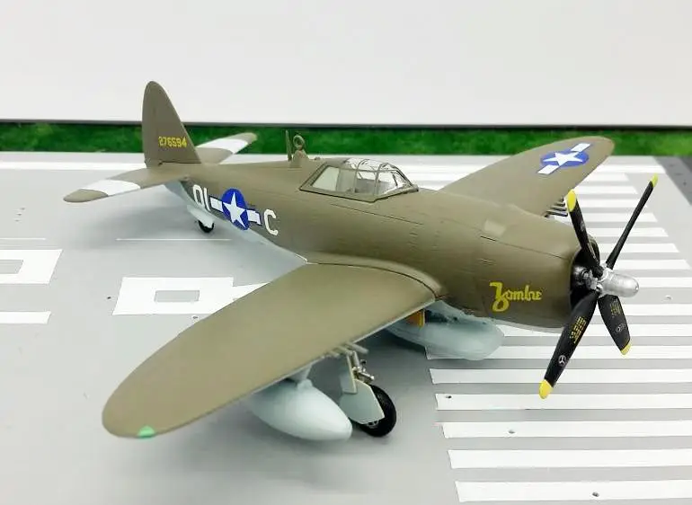 WWII USA P-47D-20RE Razorback 361FS, 56FG, Sth воздуха 1/72 самолет easy model