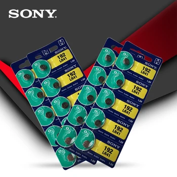 

20pc Sony 100% Original Battery Cell SR41 AG3 G3A L736 192 LR41 392A 1.5V Coin Batteries MADE IN JAPAN