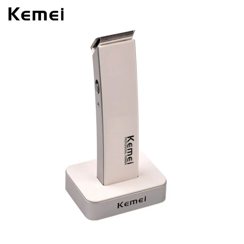 

Kemei New Professional Electric Hair Trimmer and Hair Clipper Portable Hair Cutting Machine with 3 Combs for Adult and Baby P35