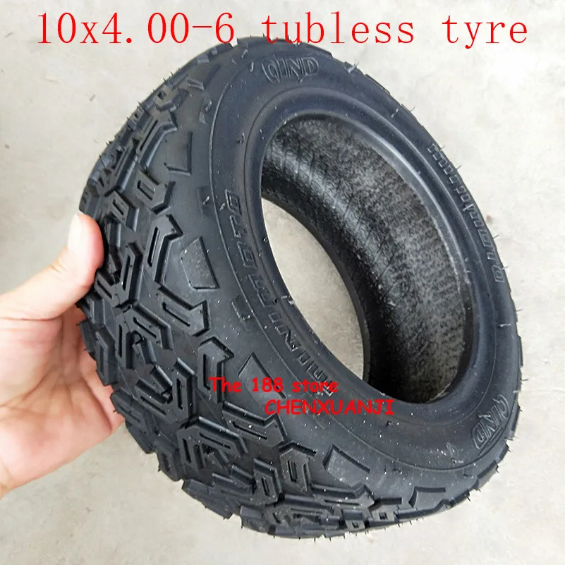 Бескамерная вакуумная шина 10X4.00 6 10*4 00 для скутера Harley Electric Citycoco Go karts ATV Quad bike OFF