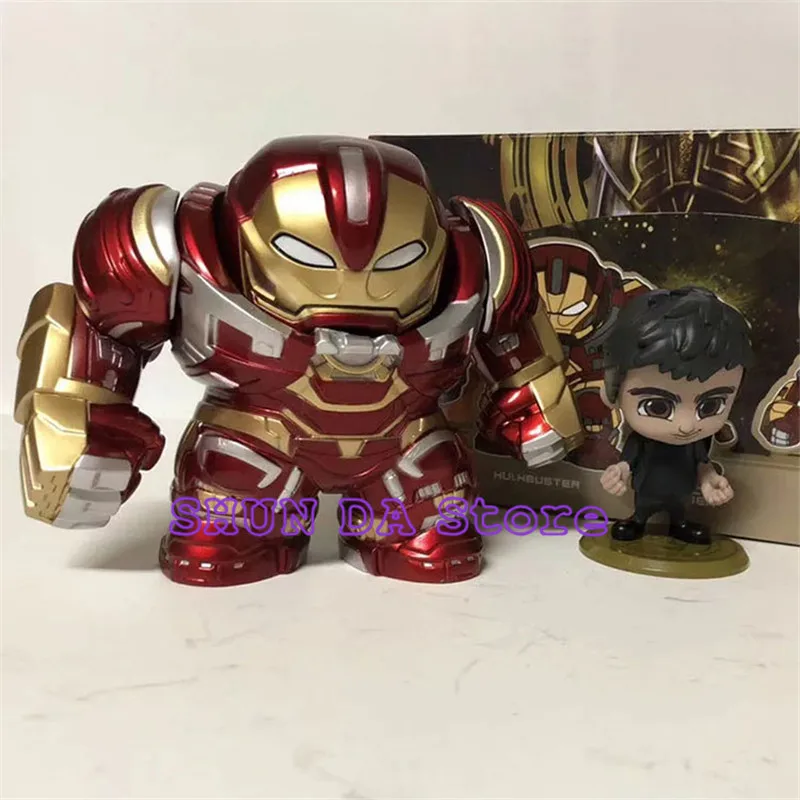 

The Avengers 3 Infinite War Hulkbuster Iron Man MK44 Hulk Boxed Hand Model Decoration toys for children SD267
