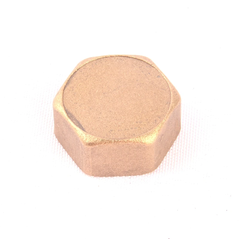 2 pcs الأخضر الإبهام 3/4 بوصة النحاس نهاية كاب المنزل حديقة وصلات المواسير الإناث موضوع النحاس خرطوم التوصيل