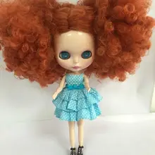 FO2 Обнаженная кукла Blyth количество волос специальные глаза фабрика кукла подходит для DIY Изменить игрушка BJD для девочек