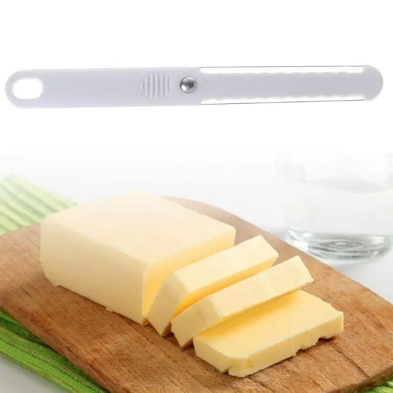 Сырное масло слайсер Овощечистка резак инструмент с проволокой толстый жесткий мягкой ручкой пластик