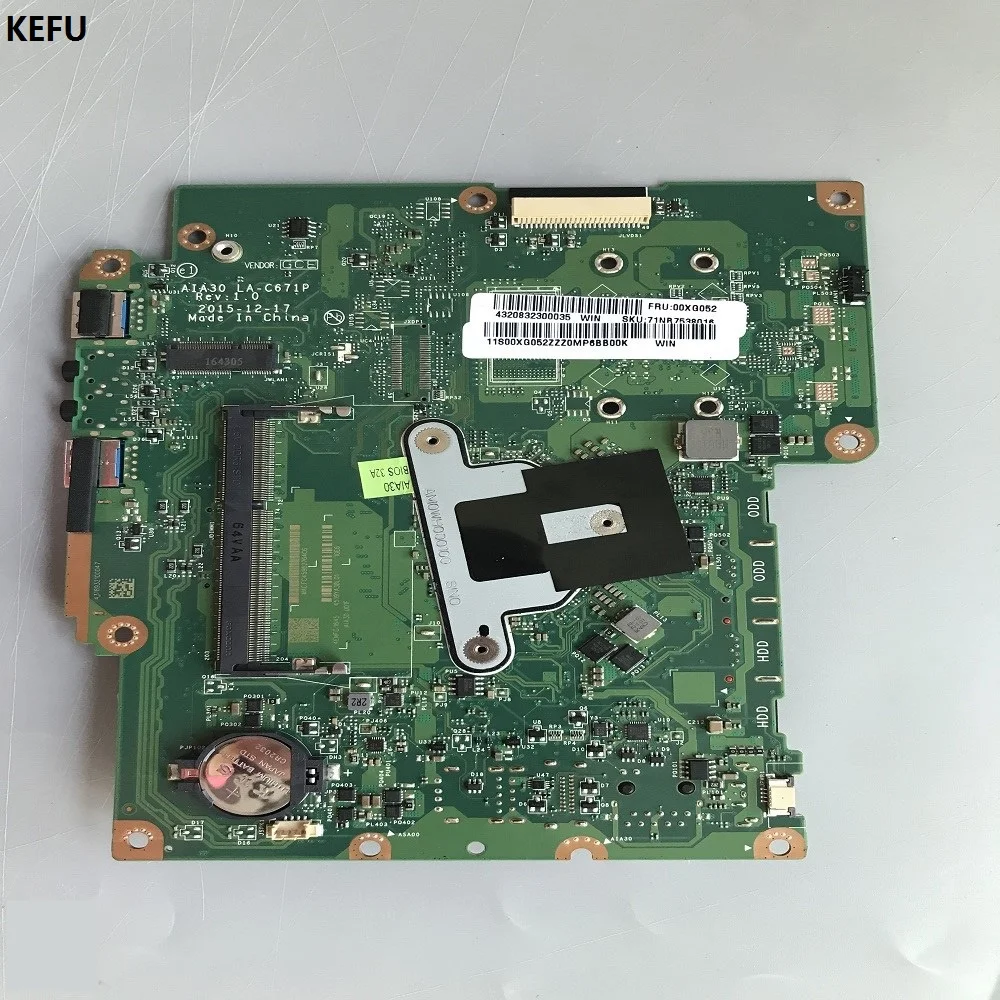 KEFU материнская плата AIA30 LA C671P REV: 1 0 для LENOVO S200Z C2000 с процессором работает в хорошем