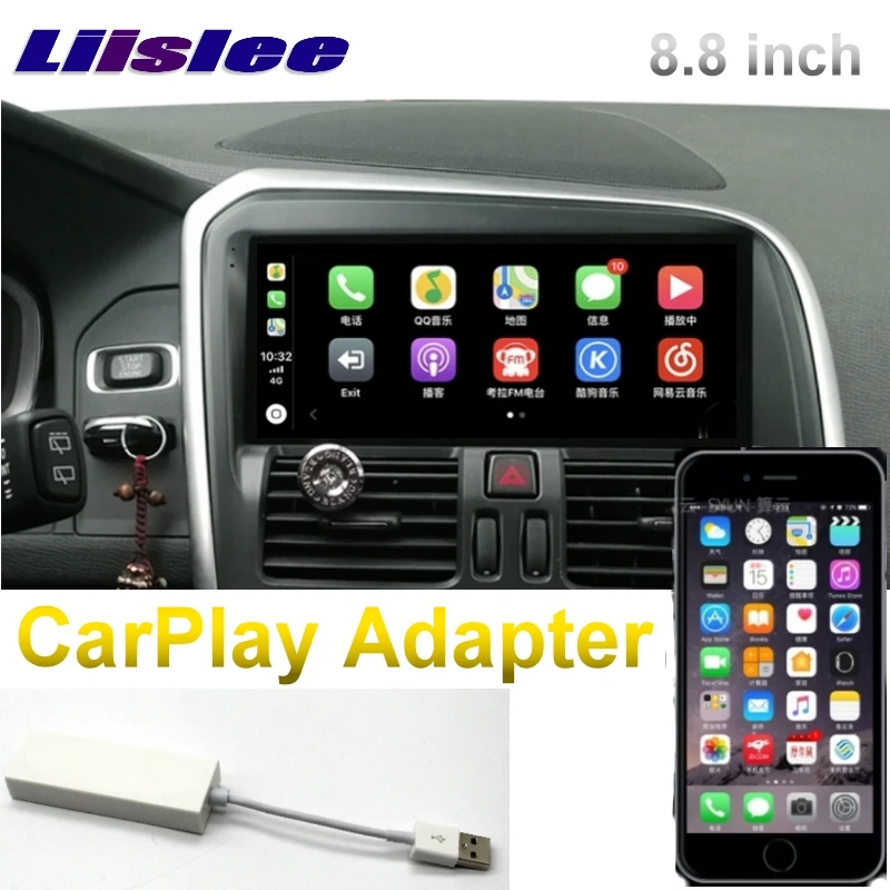 Clearance For Volvo XC60 XC 60 2009~2017 NAVI LiisLee Car Multimedia Palyer GPS WIFI Audio CarPlay Adapter 8.8 inch Radio Navigation 1