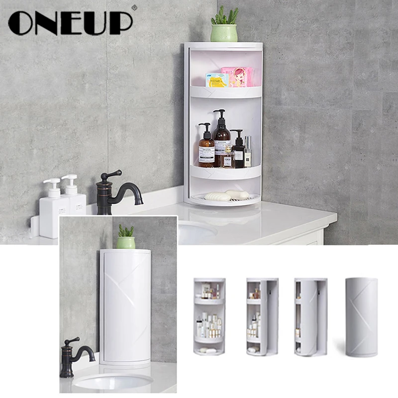 ONEUP Fashion 360 градусный вращающийся органайзер для макияжа держатель кистей