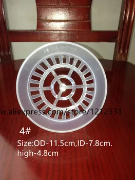 

20pcs,4#,Flower water culture colonization basket.Hydroponics plant,OD-10.5cm,ID-7.8cm,high-5cm,garden wholesale
