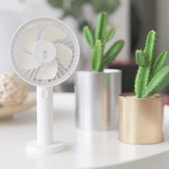 

2000mah Rechargeable Battery Mini Fan Portable Handheld Air Cooling Conditioner 3 Gear Wind Desktop Air Cooler Fan for Room Home