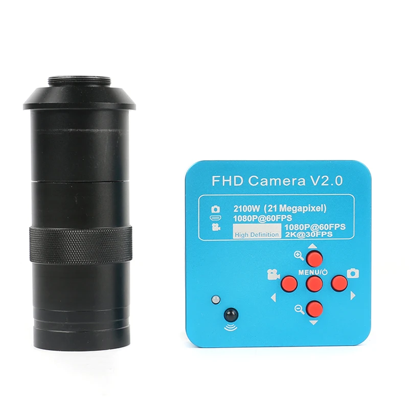  38MP 1080P 60FPS 2K HDMI USB Industrial Electronic Digital Video Microscope Camera 100X 180X 300X C