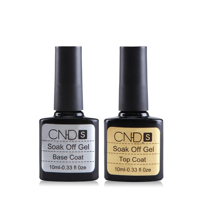 Professional Base Coat + Top Coat Set 10ml UV DIY UV Gel Curing With UV Lamp Nail Gel 2pcs/Set