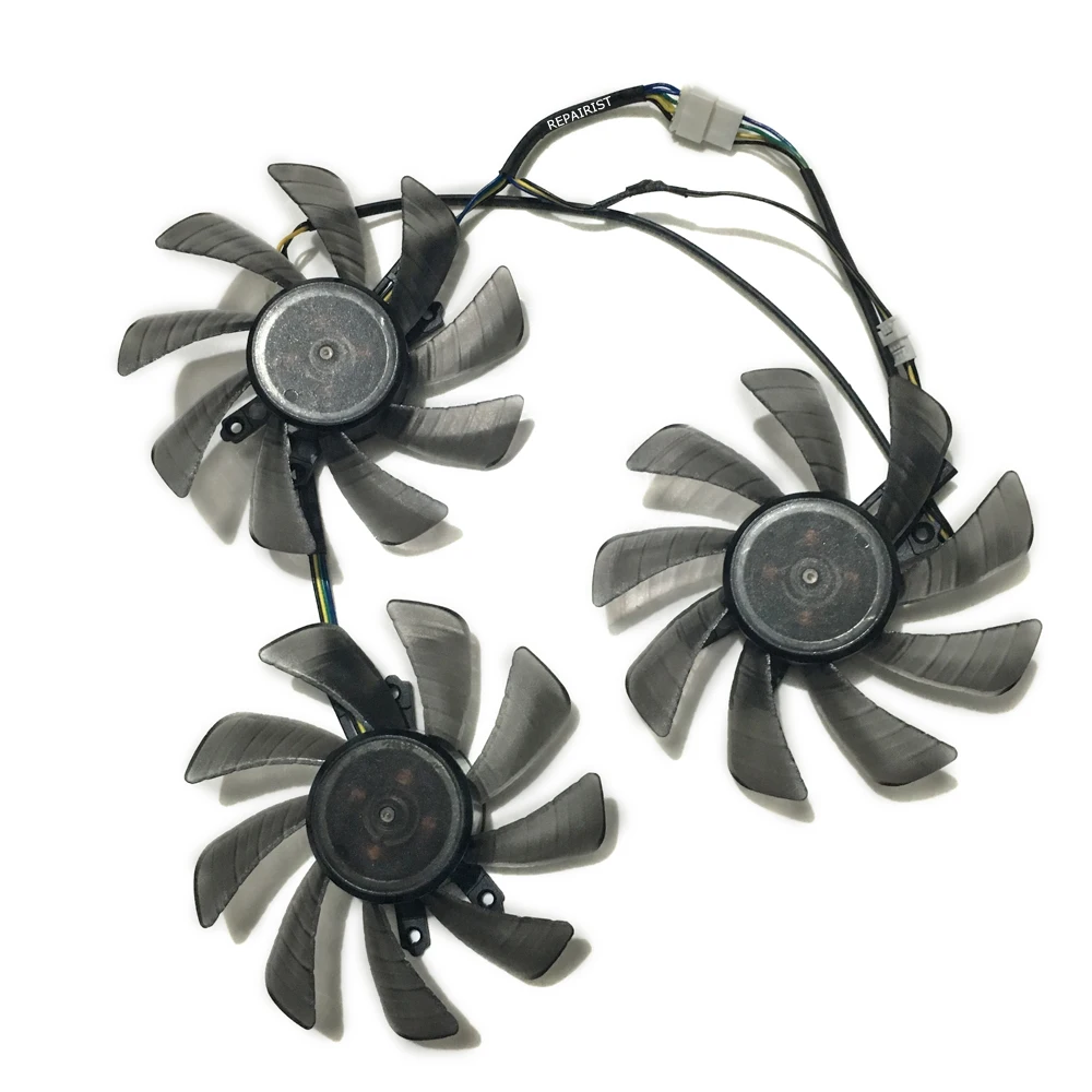ZOTAC GTX1080Ti GTX 1080 Ti GPU VGA Cooler Alternative Cooling Fan For GALAX GTX1070/1080/1060 HOF Video Cards As Replacement | Компьютеры