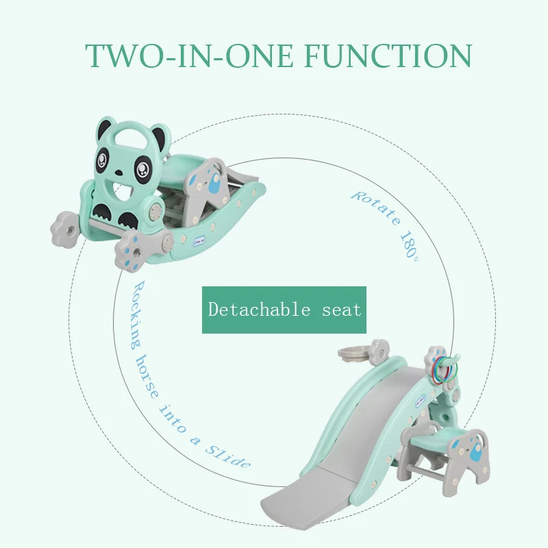 2 In 1 Infant Shining Slides For Kids Rocking Horse Baby Toys Multifunction Slides Ride Horse Toy For Children's Birthday Gift 2 In 1 Infant Shining Slides For Kids Rocking Horse Baby Toys Multifunction Slides Ride Horse Toy For Children's Birthday Gift