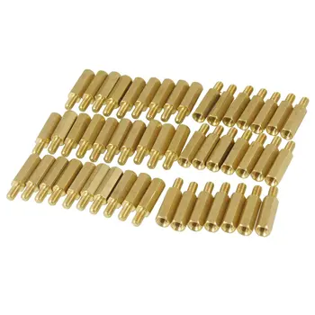 

NFLC 25mm Body Length 20 Pcs Screw PCB Stand-off Spacer Hex M3 Male x M3 Female