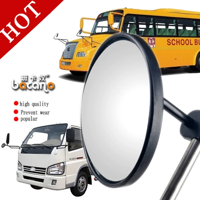 BACANO New Angle Adjustable Car Truck School bus Wheel Lower Mirror