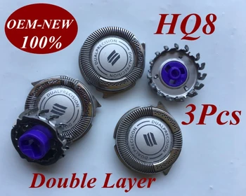 

3Pcs HQ8 Replace head razor blade for Philips HQ7760 HQ7762 HQ7780 HQ7782 HQ8830 HQ8850 HQ8870 HQ8880 HQ7141 HQ7142 HQ7143